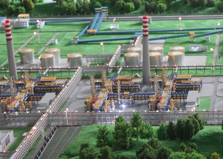 枝江市石化区模型