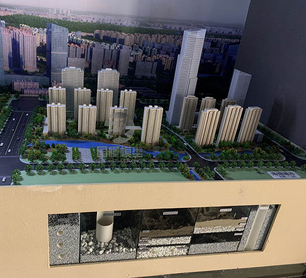 枝江市建筑模型