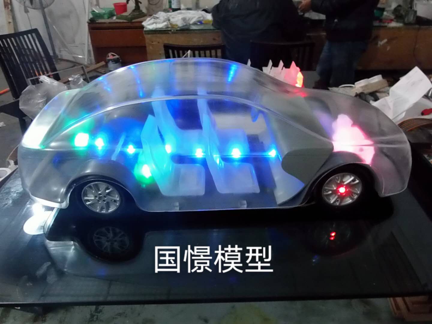 枝江市透明车模型